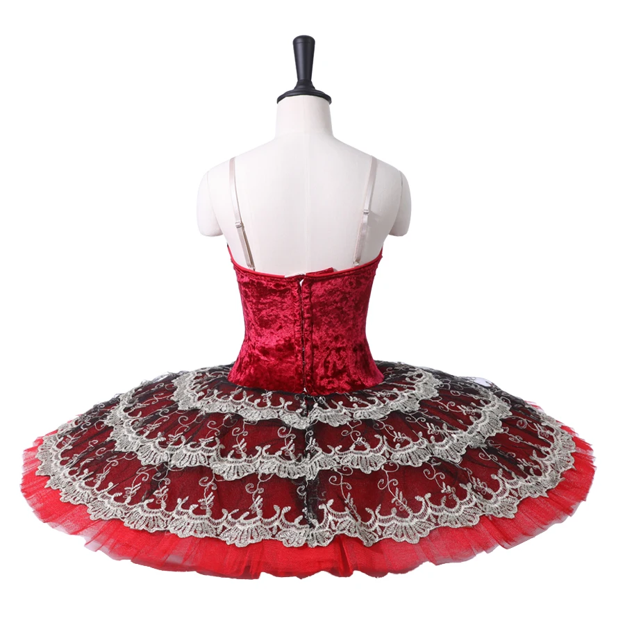 New Arrival Adult Red Professional Stage Ballet Tutu Costumes Women Dance Performance Dress Apperal Girls Skirt | Тематическая