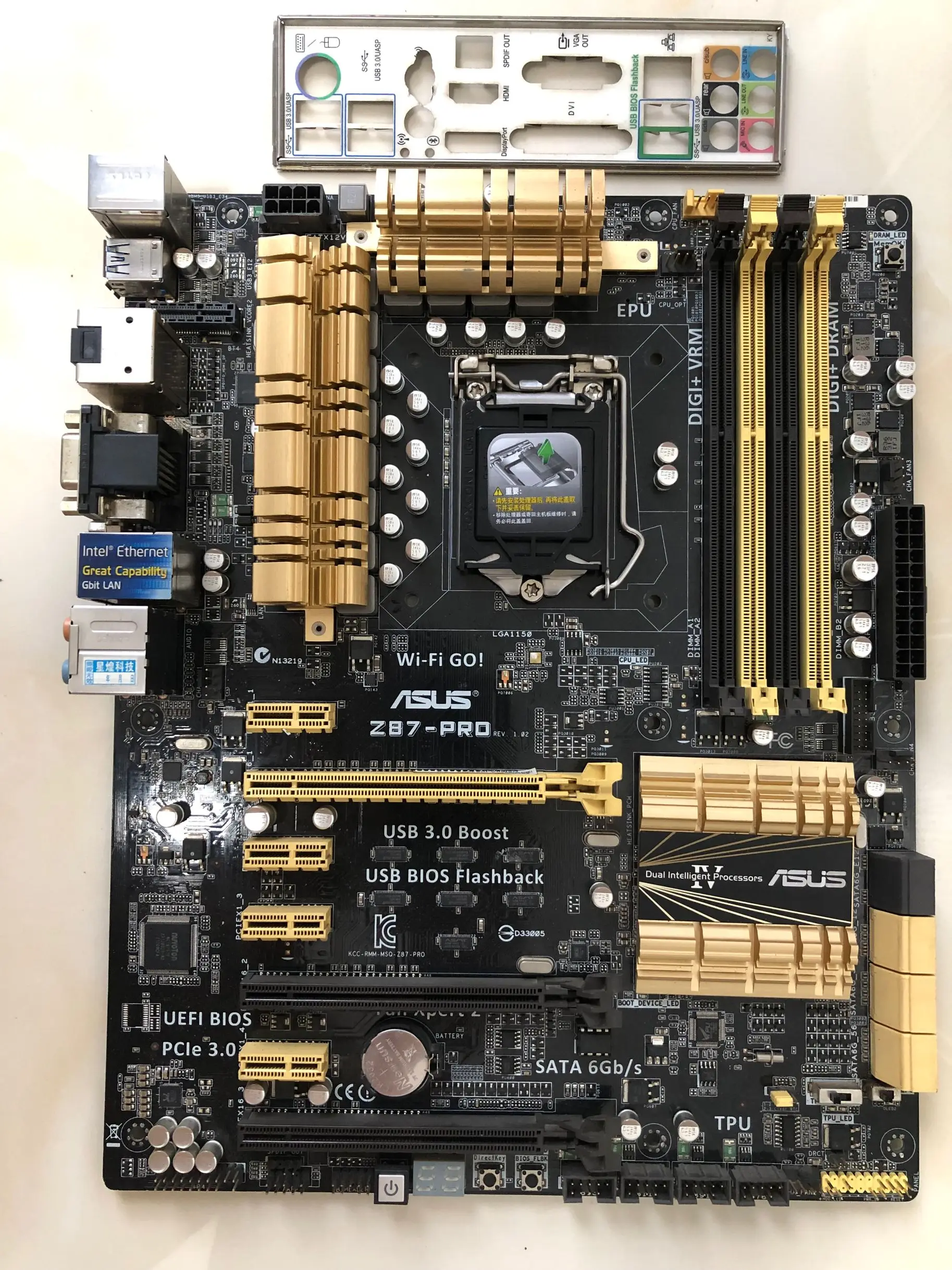 Оригинальная материнская плата для ASUS Z87 PRO LGA 1150 DDR3 USB2.0 USB3.0 32 Гб настольного