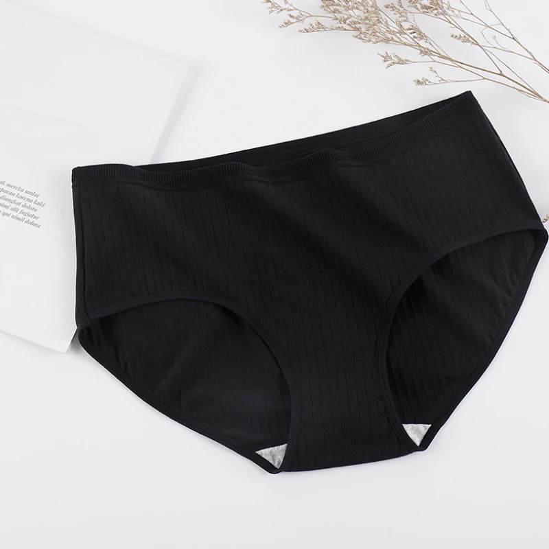 Женское Бесшовное нижнее белье из хлопка большие размеры 2XL/4XL Прямая поставка 2019|
