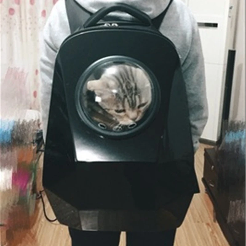 Лучшая космическая переноска для домашних животных в форме капсулы дышащий