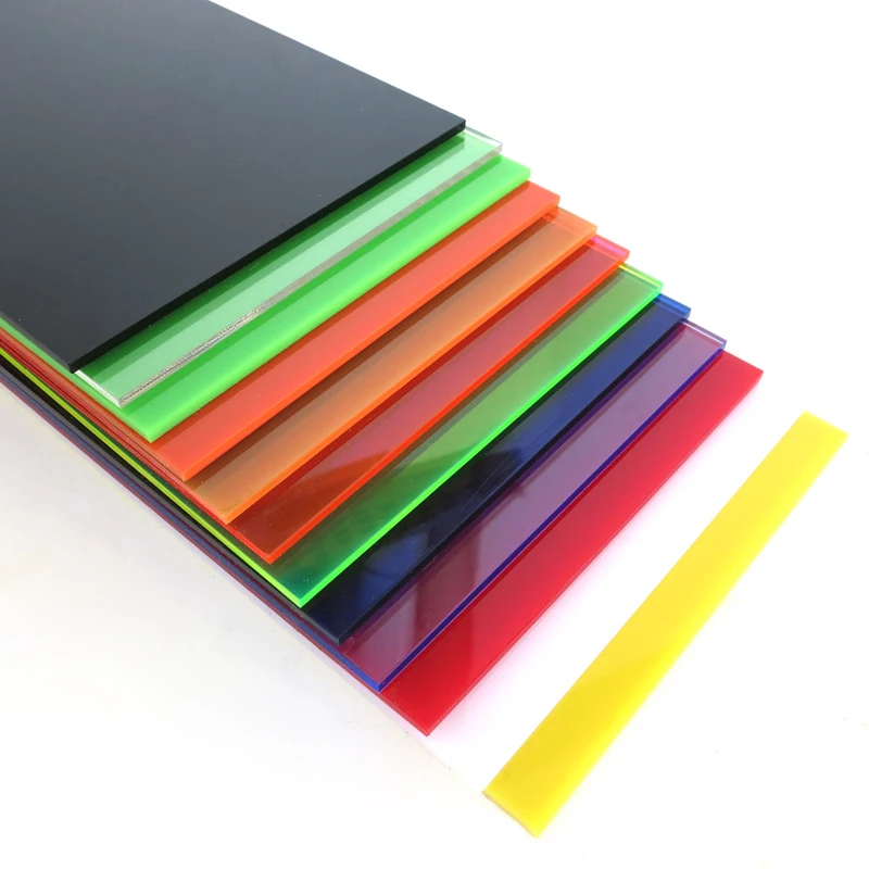 

100*200*2.3mm/2.7mm colored acrylic sheet / plexiglass plate /DIY toy accessories technology model parts