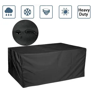 420D Толстый водонепроницаемый чехол из ткани Оксфорд для мебели уличный стол для сада защитный чехол для дивана защита от дождя и пыли для патио