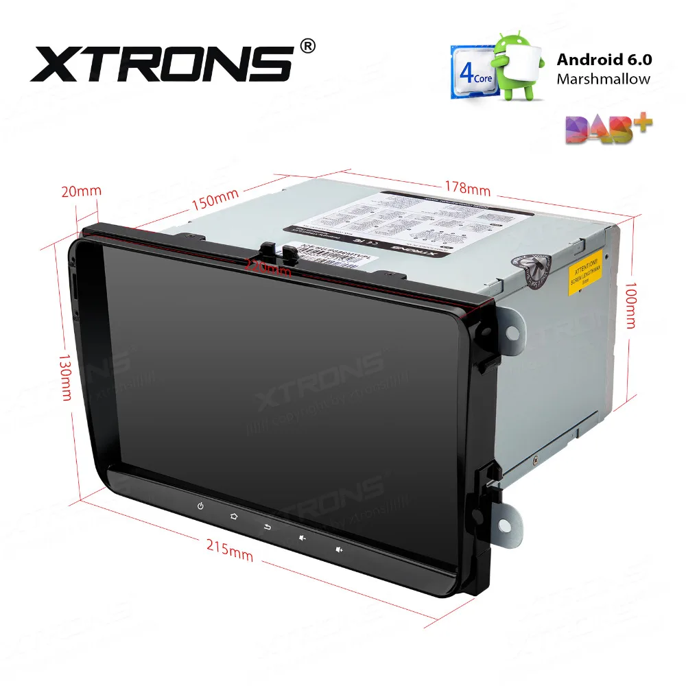 XTRONS 9 &quotAndroid головное устройство стерео радио gps Видео автомобильный dvd плеер для