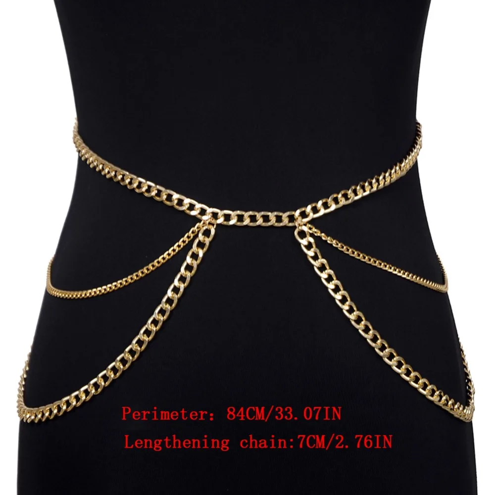 Мода живота Сеть талия Пляж цепи модные пикантные тела Для женщин Модный Boho