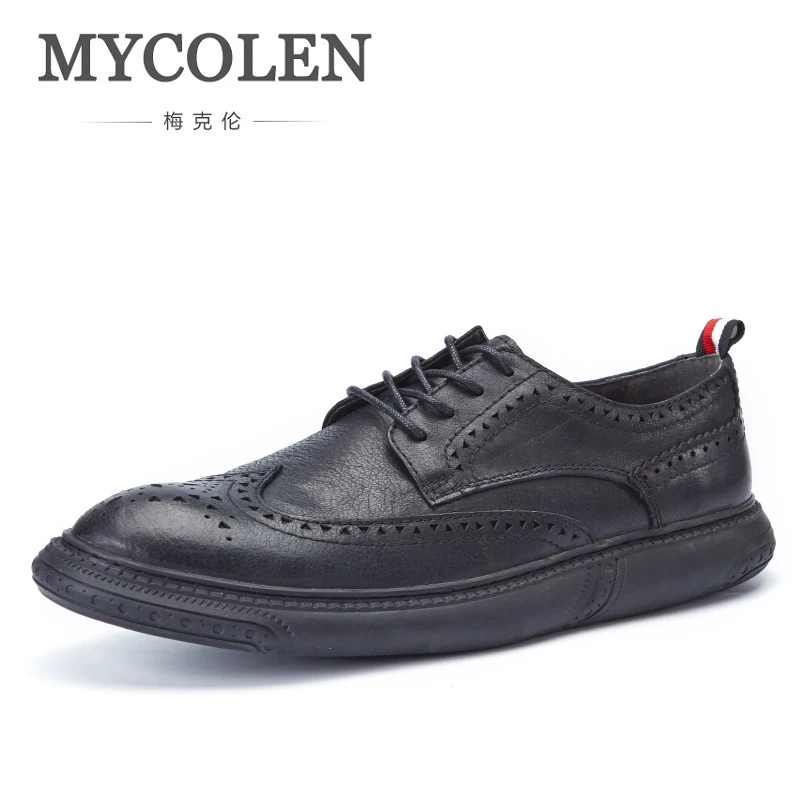 MYCOLEN/Роскошные Дизайнерские Формальные Мужские модельные туфли классические