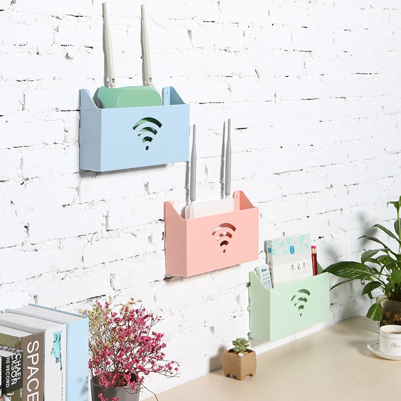 Wifi коробка для хранения Фасонная фреза по пластмассе стойка Настенный кабельный