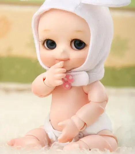 1/12 весы телесного цвета BJD малыш эльф SD шарнир куклы модельная фигурка из смолы
