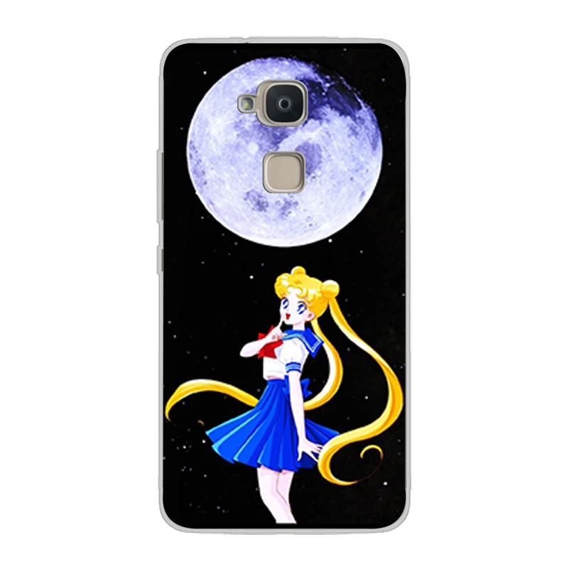 Ciciber чехол для телефона BQ Aquaris X2 X Pro V VS U U2 Lite Plus Мягкий из ТПУ E5s 4 5 M5 M5.5 X5 Sailor Moon |