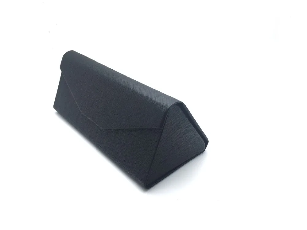 RunBird 2018 New High Quality PU Leather 16*6.8*6.4cm Fashion Magnet Fold Light Glasses Case Triangle Sunglasses Eyewear Box | Аксессуары