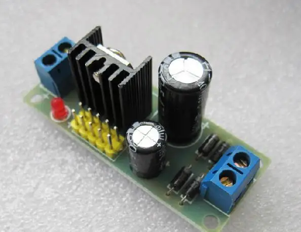 

Бесплатная доставка! Трехконтактный модуль регулятора напряжения L7812 LM7812, 10 шт., готовая плата