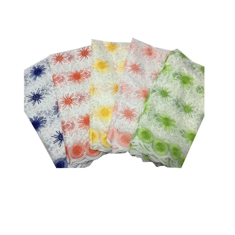 New Arrival milk silk guipure lace fabric high quality African cord embroidered chemical pl66-38 | Дом и сад