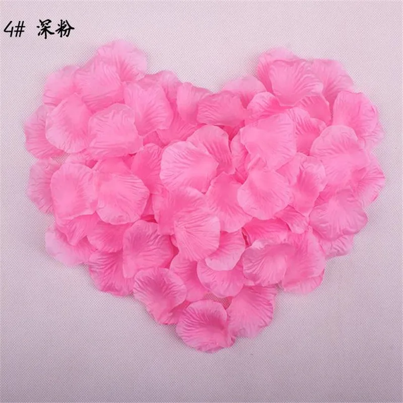 Omilut 200pcs Rose Petals Artificial Wedding Flowers Decoration Tearm Bride Baby Shower Confetti Supplies | Дом и сад