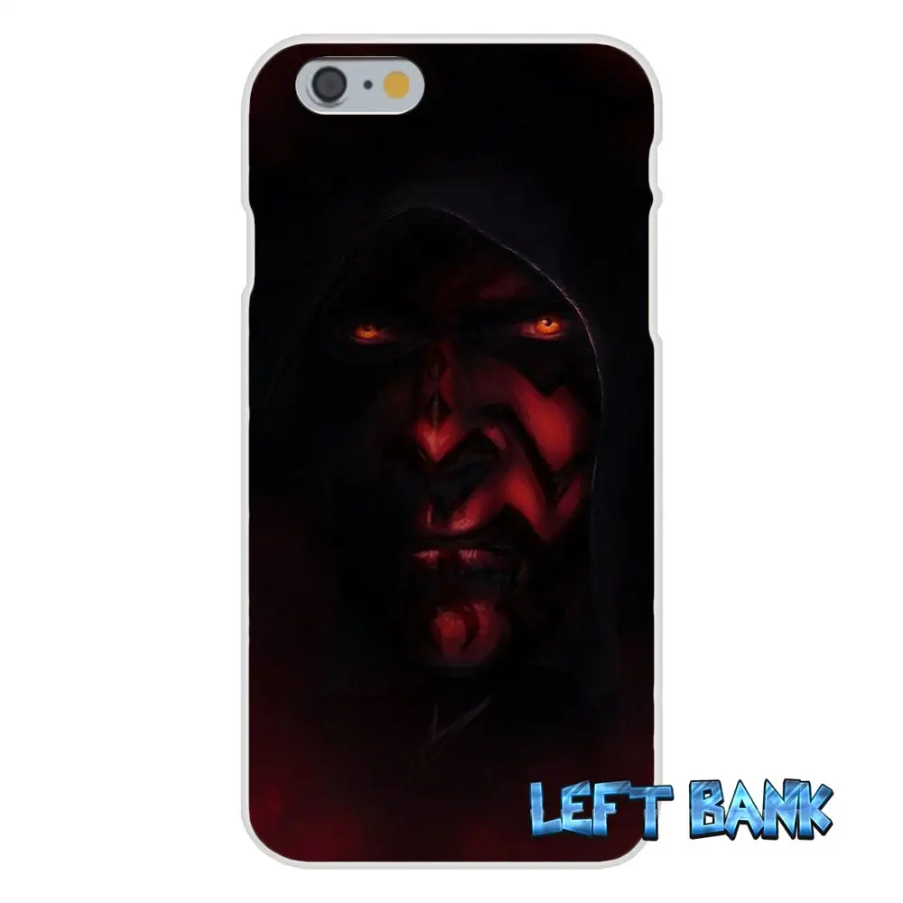 Звездные войны Дарт Маул Мягкий Силиконовый ТПУ Прозрачный чехол для Samsung Galaxy A3 A5