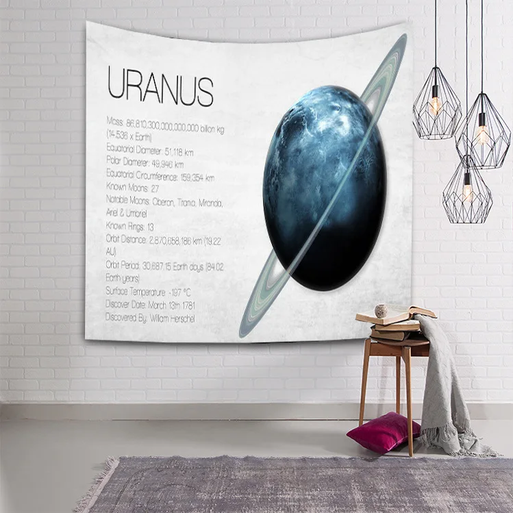 Star tapestry Wall Hanging Large Planet Art Print yoga Fabric Decor mandala blanket Mat Carpet 150x130 Rug | Дом и сад