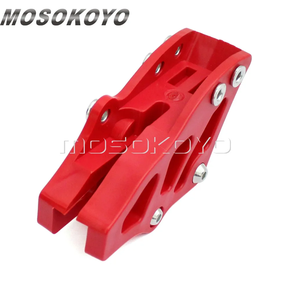 Направляющая цепи для мотоцикла Honda CR CRF 125R 250R 250X 450R 450X 2005 2007 Red|Накладки и