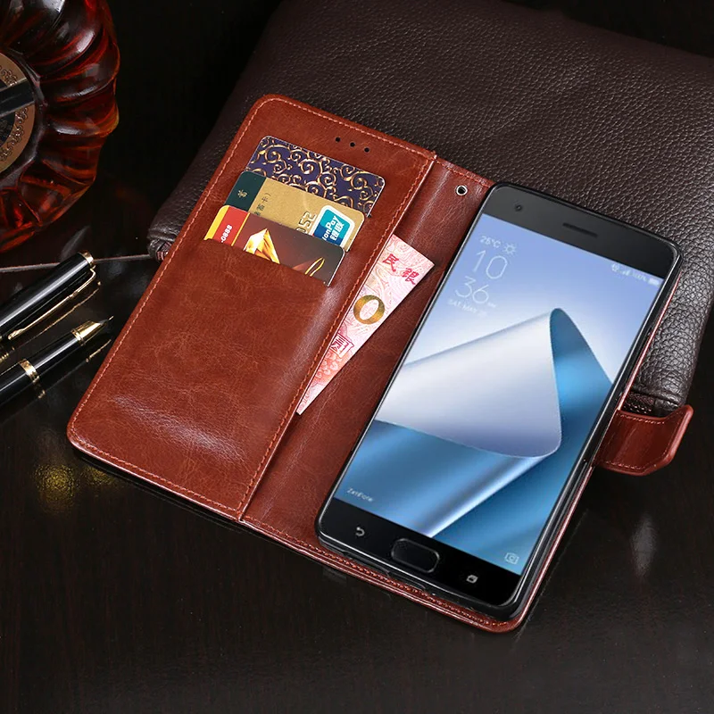 Для Asus Zenfone 4 Pro zs551kl кожаный чехол для телефона противоударный защитный