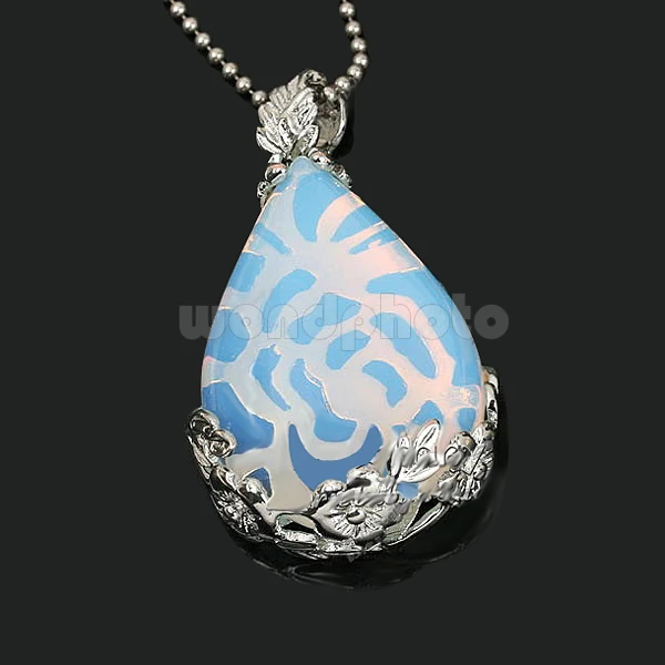 Огонь Opalite Опал Капли Воды Ожерелье Из Бисера Diy Special Подруги Подарок - купить по