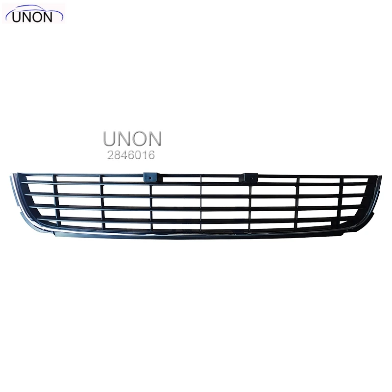 Centre Bumper Grille Автомобильная Передняя Нижняя Центральная решетка бампера+ противотуманный светильник черные решетки для V-W GOLF MK6 2009 2010 2011 2012 2013 - Цвет: Centre Bumper Grille