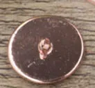 rose gold tone 8 мм-25 мм круглые стеклянные полимерные кабошоны базовые заготовки гладкий ободок кнопки петли обратно для мягкой ткани и вязаные куклы DIY Результаты - Цвет: rose gold tone