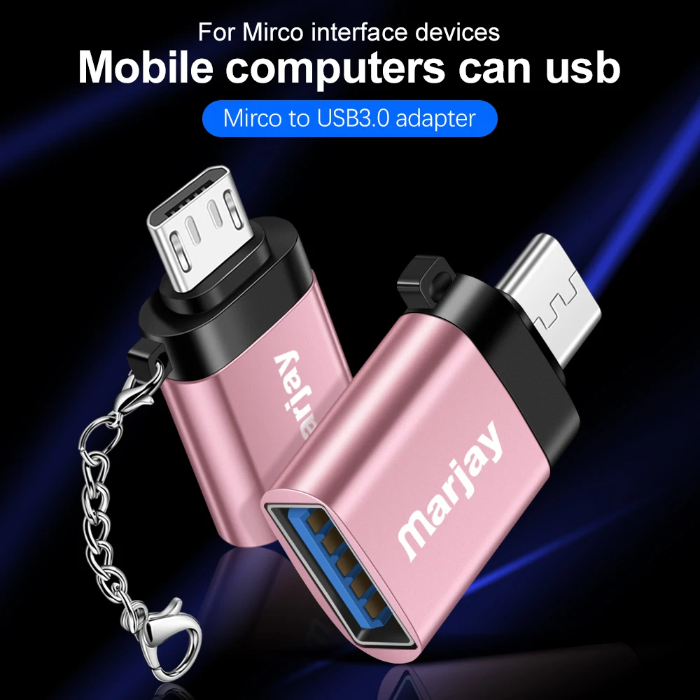 Marjay Micro USB OTG Cable Adapter for Xiaomi Redmi Note 5 Connector For Samsung S6 Tablet Android 3.0 | Мобильные телефоны и