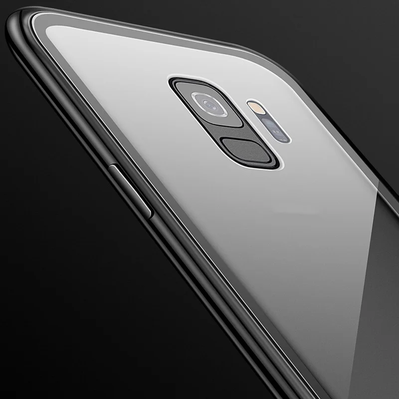 Магнитный металлический чехол для телефона Samsung Galaxy S10 S9 S8 Plus S10E Note 9 8 S7 Edge M20 M10 A30 A50