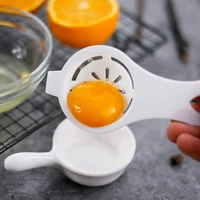 2pcs egg white separator diy portable safety plastic egg processing spoon funnel yolk separate home kitchen cooking gadget