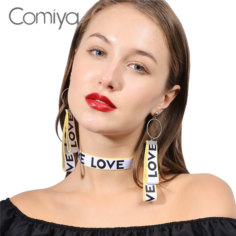 Comiya длинный кулон серьги с фианитом Umode D'oreille модные серебряные цвет цинковый