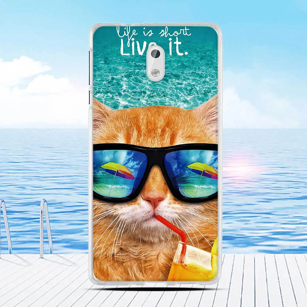 Тонкий мягкий чехол для Nokia 3 телефона силиконовый Coque защитный | Мобильные