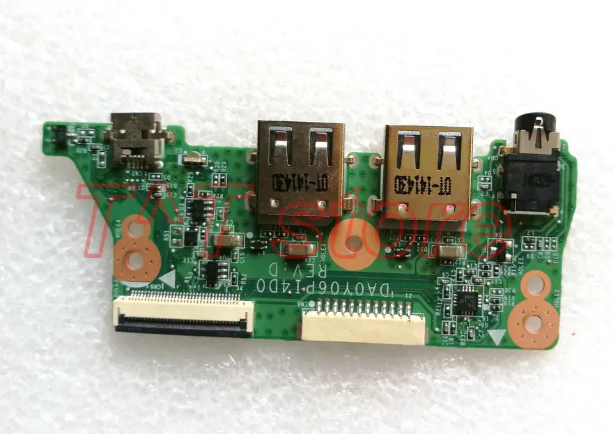 Оригинал 761971 001 для HP Chromebook 11 G2 I/O USB аудио MCRO порты плата с кабелем DA0Y06PI4D0 тест