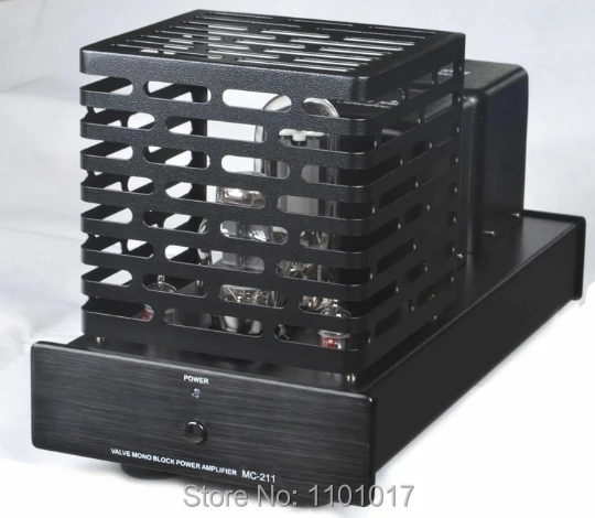 Квадратная версия моноблока Meixing Mingda MC211 трубчатый Amp HIFI EXQUIS 300B 2A3 211 усилитель