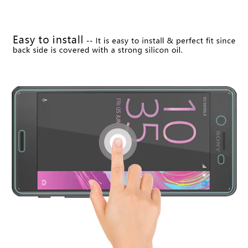 Защитная пленка из закаленного стекла HD для Sony Xperia Z1 Z2|Защитные стёкла и плёнки