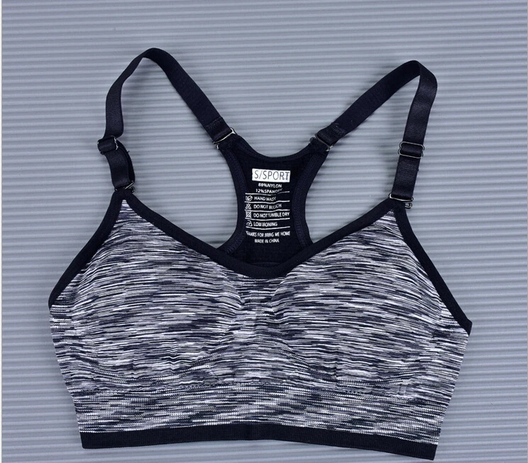 2017 женский сексуальный спортивный жилет бюстгальтер для йоги мягкий y образный