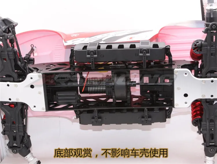 Боковая аккумуляторная коробка XRS для кабины 1/7 CEN monster truck обновленная