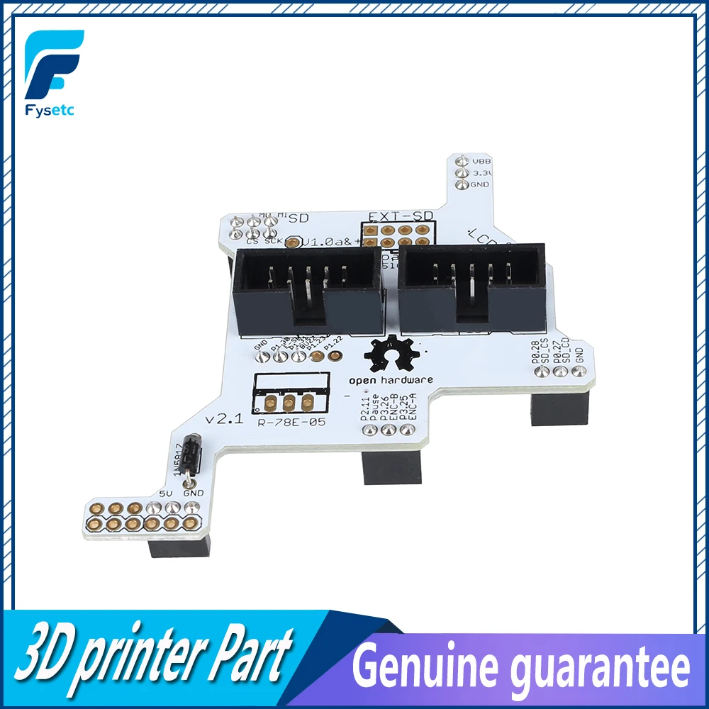 Запчасти для 3D принтера smoothhieboard 5X V1.1 плата полный графический ЖК адаптер модуль