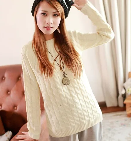 Рождественский свитер женский зимний новогодний винтажный утепленный пуловер