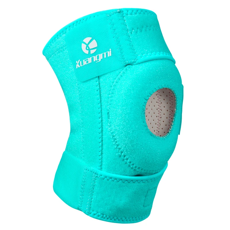 

Kuangmi 1 PC Adjustable Open Patella Knee Brace Support Wrap Protector Pad Sleeve for Arthritis Meniscus Tear ACL Running