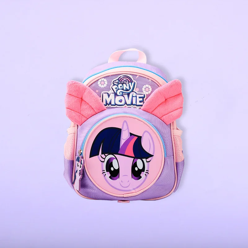 C Настоящий Детский рюкзак My Little Pony, милый рюкзак для детского сада, сумки для девочек с мультипликационным принтом, вместительный рюкзак для путешествий - Цвет: C