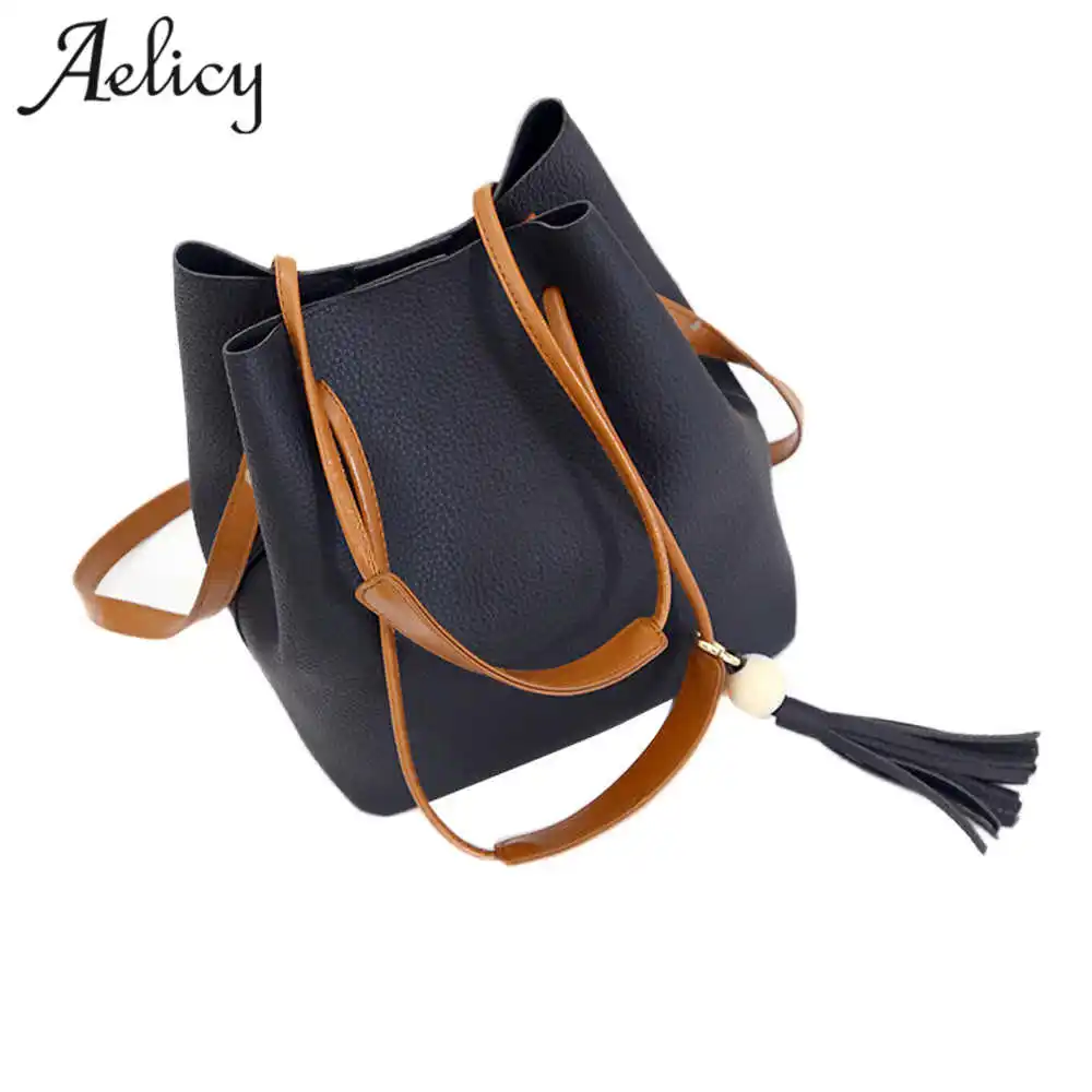 Aelicy модные повседневные женские сумки с кисточками высокое качество из