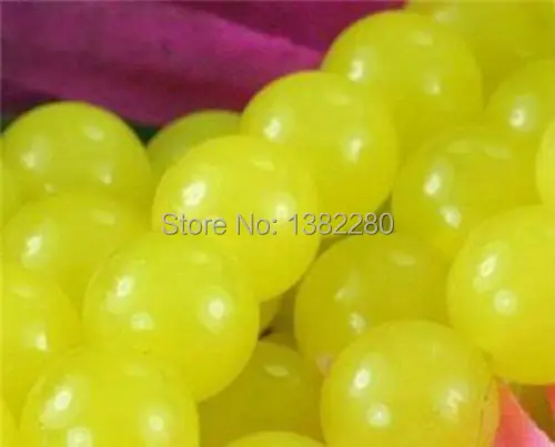 

Оптовая продажа модных желтых южноамериканских круглых свободных бусин 10 мм 15 дюймов 2 шт./лот ювелирные изделия JT5844