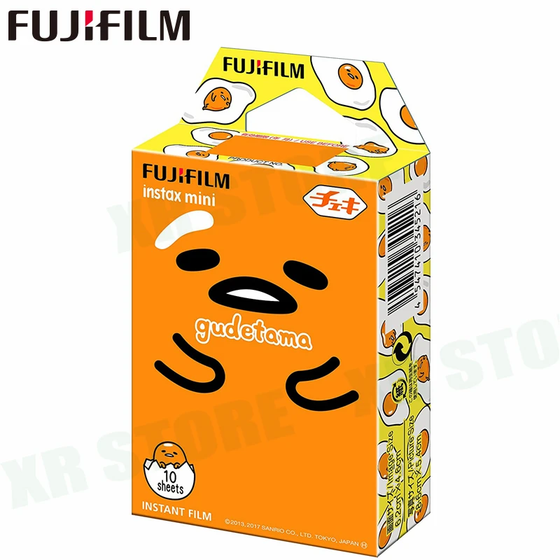 Fujifilm Instax Mini 8 9 пленка новая Gudetama Fuji мгновенная фотобумага 10 листов для 70 7s 50s 50i 90 25