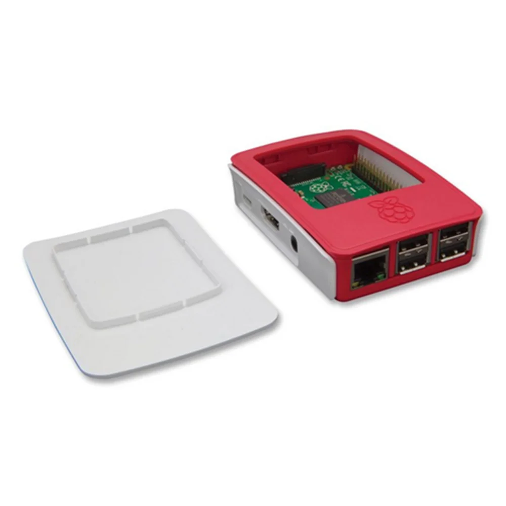 Raspberry Pi 3 Чехол Официальный корпус абс pi 2 Коробка оболочки цвета для 2/3B/3B