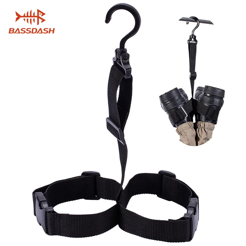 

Bassdash Fishing Wader Boot Hanger Adjustable Strap for Storage Drying