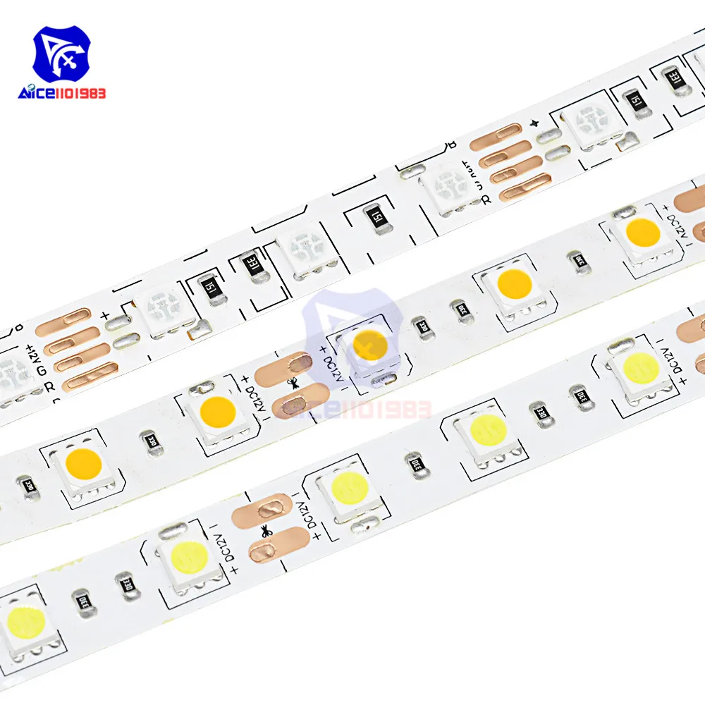 Не водонепроницаемая светодиодная лента гибкая меняющаяся LED светильник СКА RGB