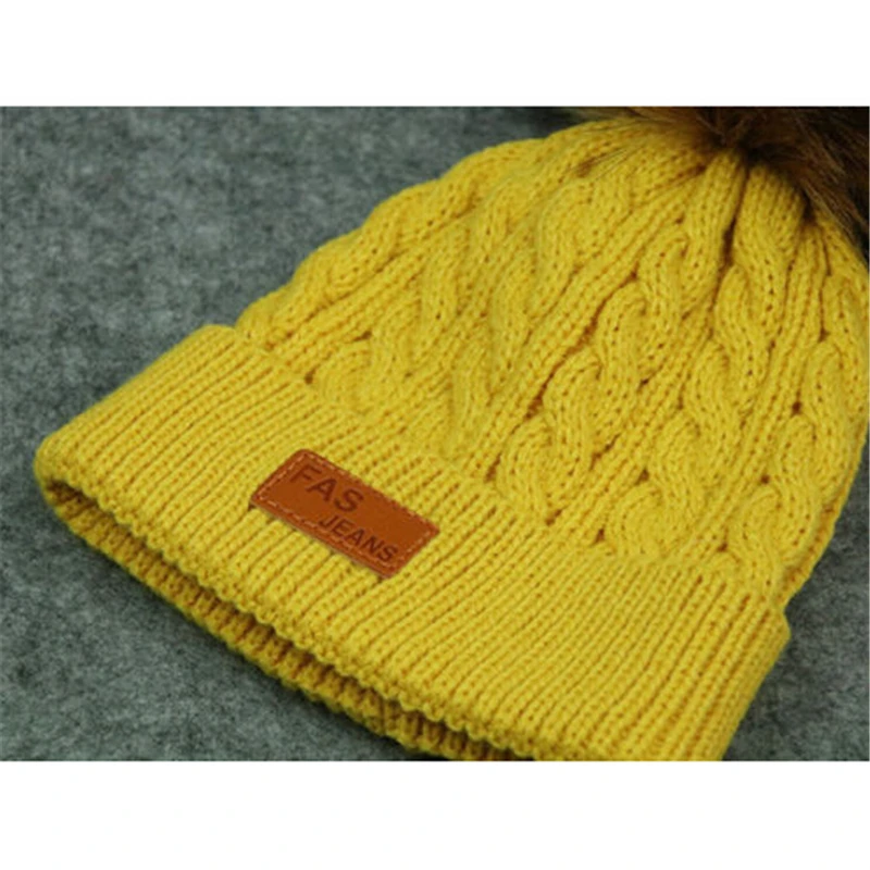 Детские теплые шапки Новинка 2017 года Высококачественная Зимняя шерстяная