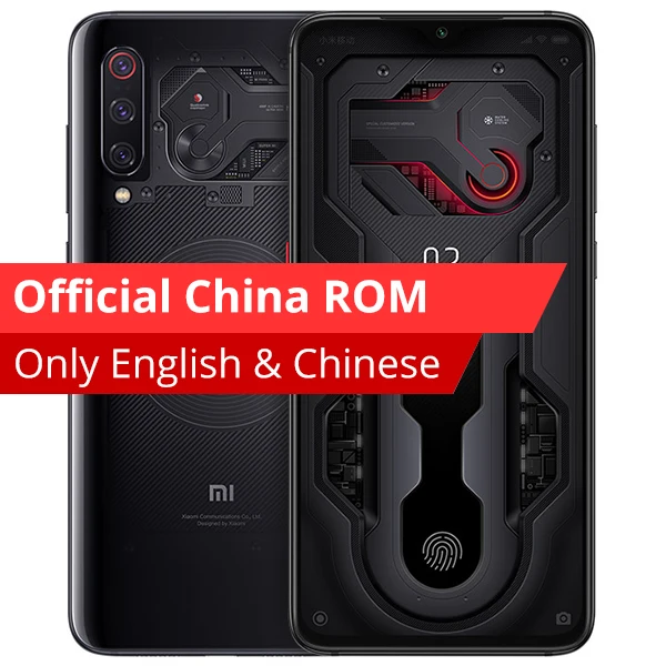 China ROM Xiaomi mi 9 mi 9 прозрачный 8 ГБ ОЗУ 256 Гб ПЗУ Смартфон Snapdragon 855 6,3" 48MP+ 12MP+ 16MP Тройная задняя камера мобильный телефон - Цвет: China ROM
