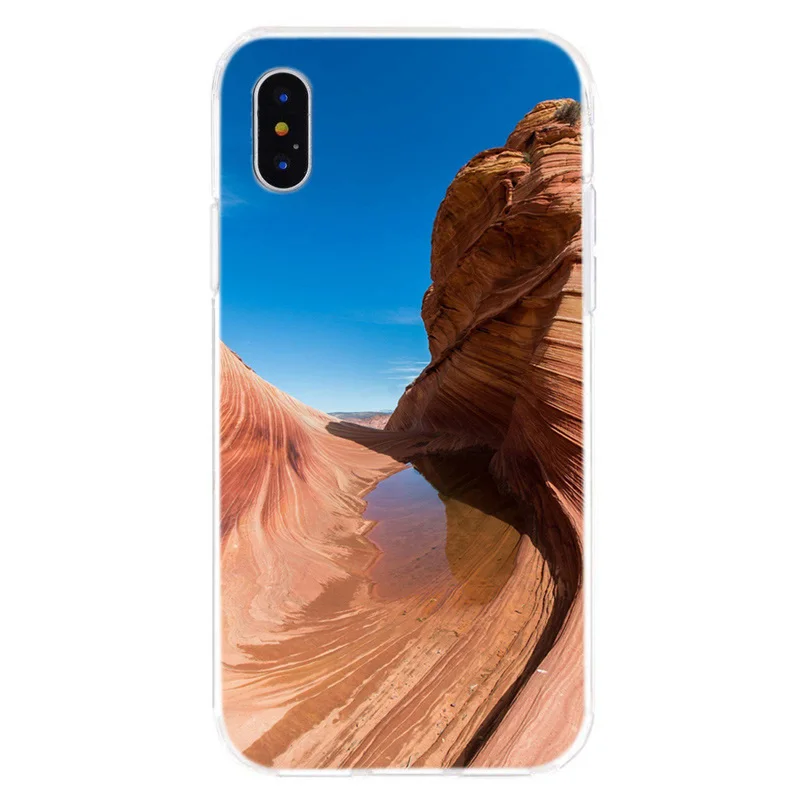 Чехол для Телефона iPhone X XS XR мягкий тонкий чехол с ночным мотивом iphone 6 S 7 8 Plus 10 Fundas
