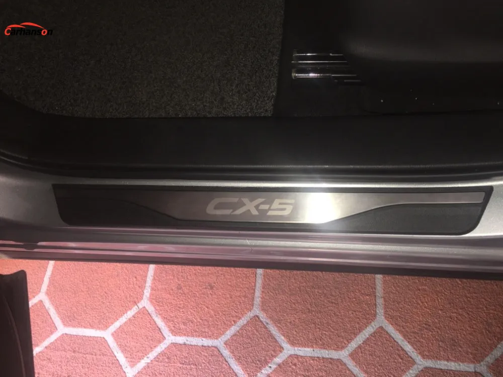 Аксессуары для автомобиля, аксессуары для Mazda CX-5 CX 5 CX5, накладка на пороги, защита для автомобиля, наклейка на 2013