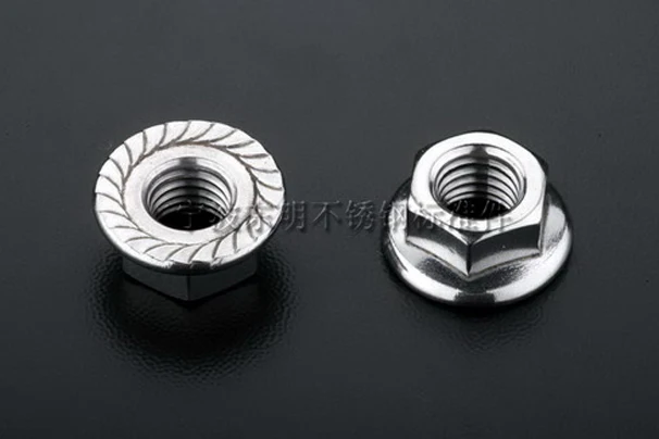 

Promotion 100pcs/lot Stainless steel flange nuts M3