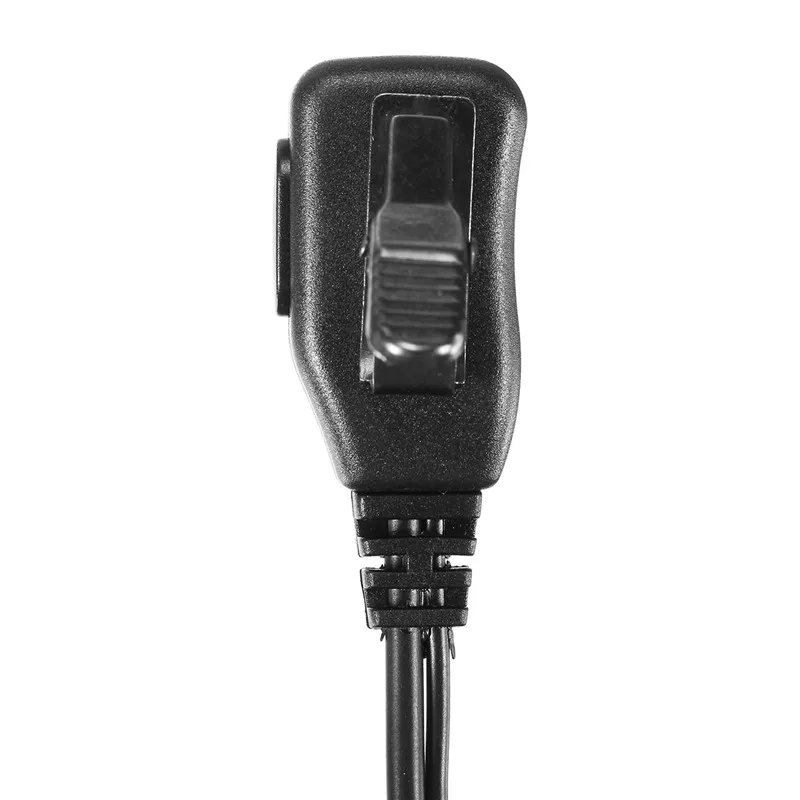 LEORY Black 90 см G образная гарнитура наушники с микрофоном для Motorola Radio Walkie Talkie CP040 2