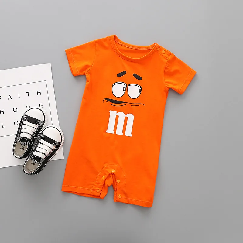 Лето 2020 Одежда для новорожденных маленьких мальчиков и девочек красные детские